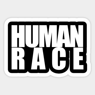 Human race Sticker